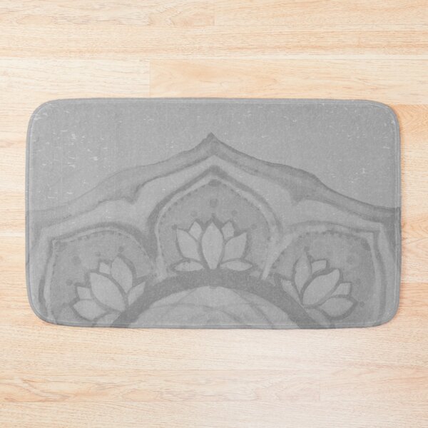Item preview, Buddha Padma Watercolor - Fog + Slate designed and sold by Irene Estelle.