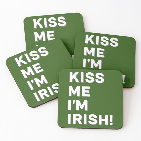 Item preview, kiss me im irish designed and sold by FlamaC.
