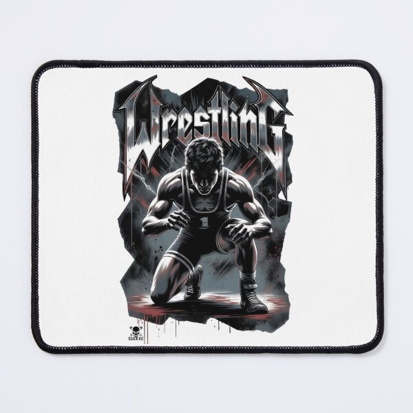 Item preview, Wrestling Thunder Stance - Intense Action Art designed and sold by Coach-Riz.