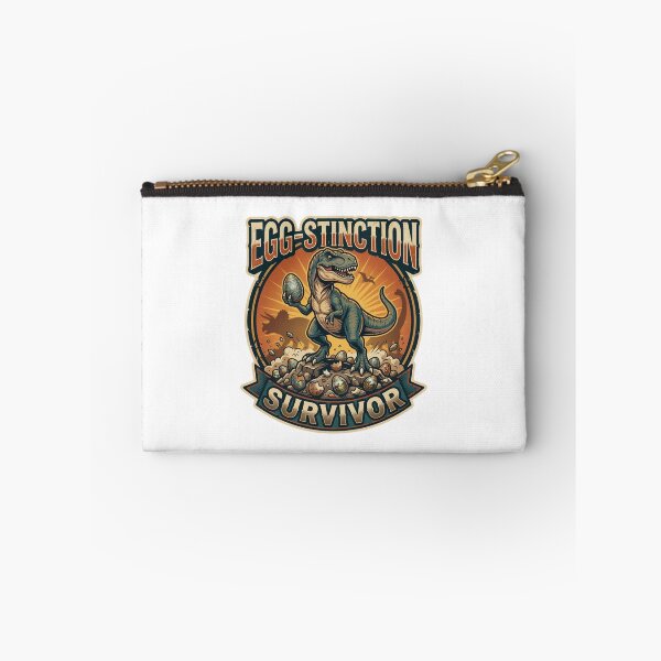 Item preview, Egg-Stinction Survivor – Funny T-Rex Easter Egg Hunter Design designed and sold by relso.