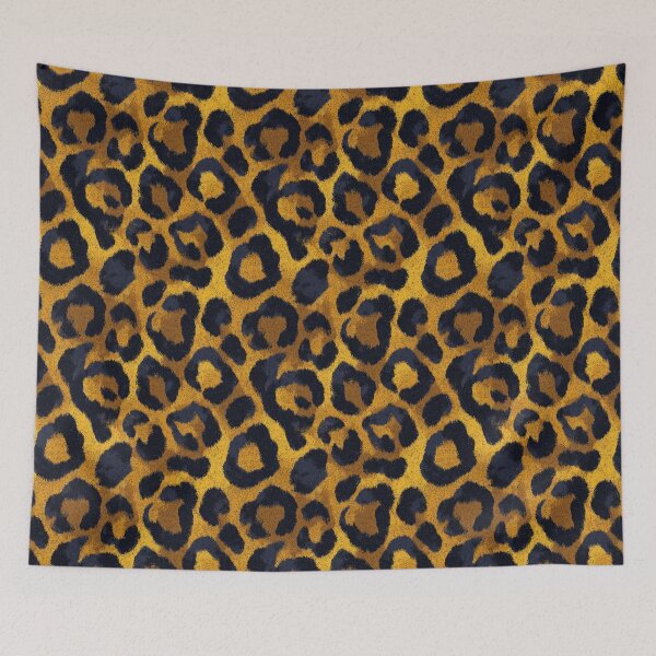 Item preview, Deluxe Leopard Textile - Animal Print Pattern  - Unique Gifts For Women designed and sold by RoyalStarsPatts.