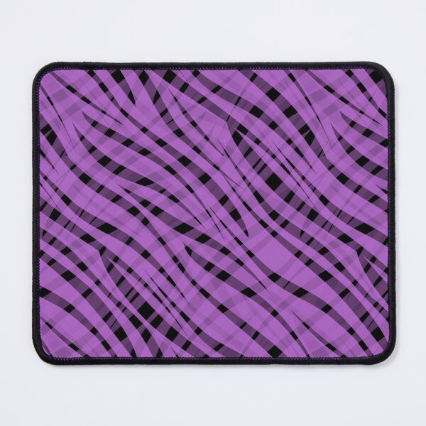 Item preview, purple tiger abstract print pattern designed and sold by fuzzyfox.
