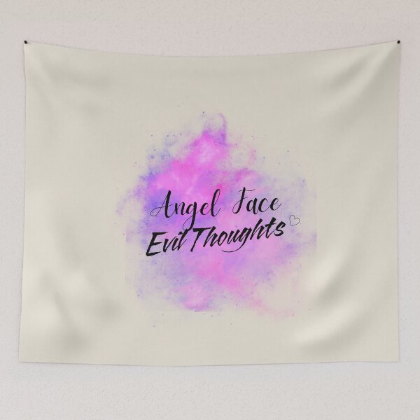 Item preview, Angel Face Evil Thoughts designed and sold by MakarenaCreate.
