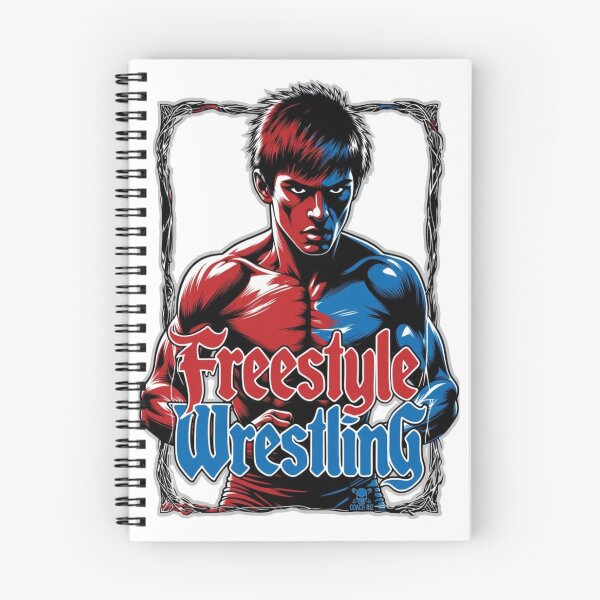 Item preview, Freestyle Wrestling Warrior - Intense Portrait Art designed and sold by Coach-Riz.