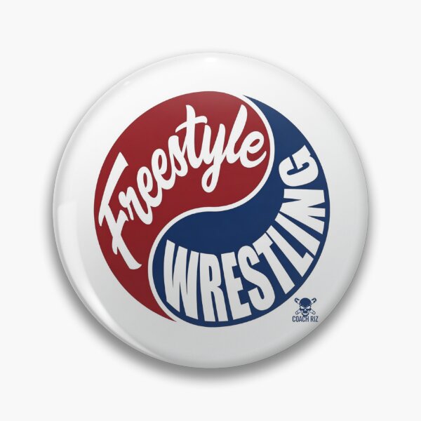 Item preview, Freestyle Wrestling  - Yin Yang Logo Art designed and sold by Coach-Riz.