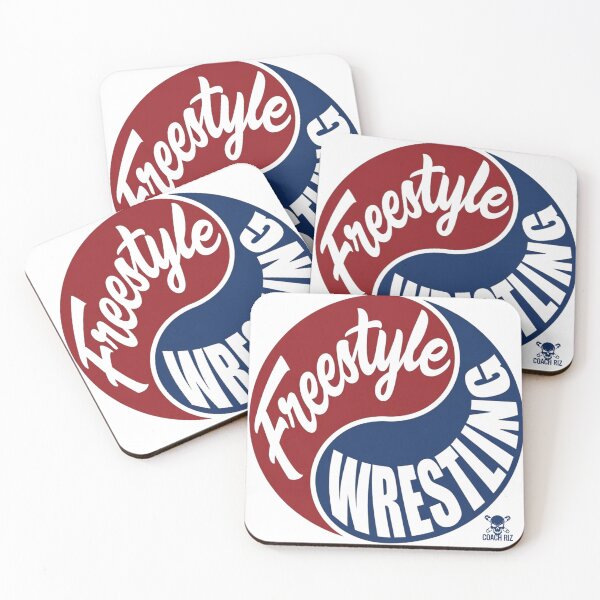 Item preview, Freestyle Wrestling  - Yin Yang Logo Art designed and sold by Coach-Riz.