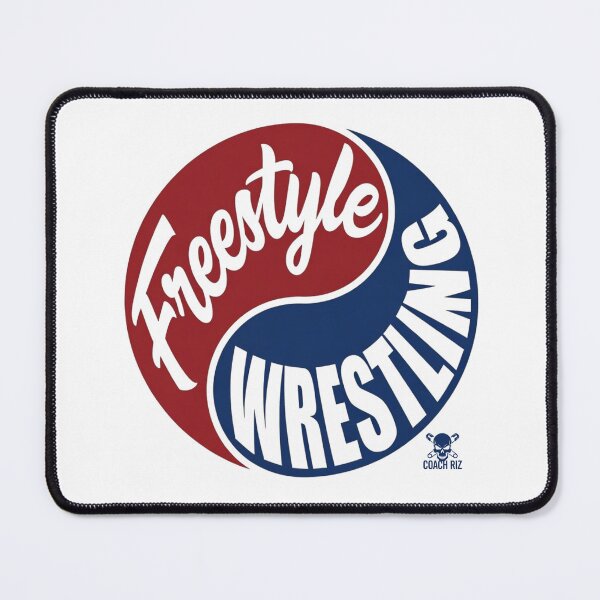 Item preview, Freestyle Wrestling  - Yin Yang Logo Art designed and sold by Coach-Riz.