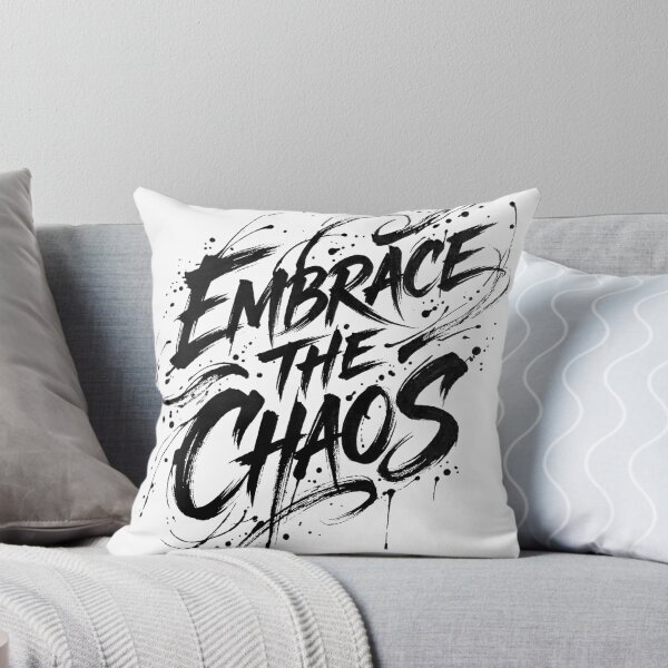 Item preview, MBRACE THE CHAOS - Street Typography Design designed and sold by LiORDO iNK..