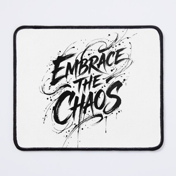 Item preview, MBRACE THE CHAOS - Street Typography Design designed and sold by LiORDO iNK..