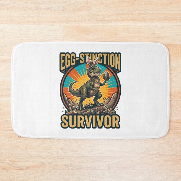 Item preview, Egg-Stinction Survivor – Dinosaur Easter Egg Hunt Champion designed and sold by relso.