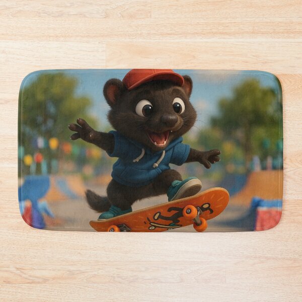 Item preview, Skater Sable Ferret designed and sold by Sillytoe.