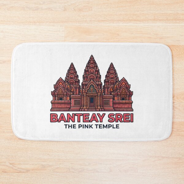 Item preview, BANTEAY SREI THE PINK TEMPLE designed and sold by likbatonboot.