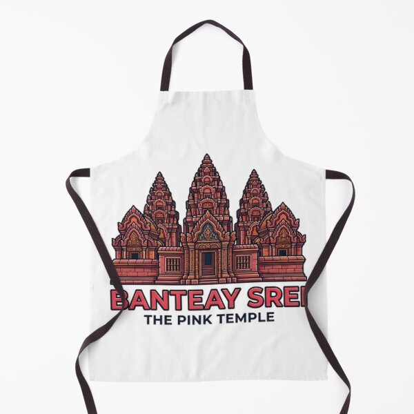 Item preview, BANTEAY SREI THE PINK TEMPLE designed and sold by likbatonboot.