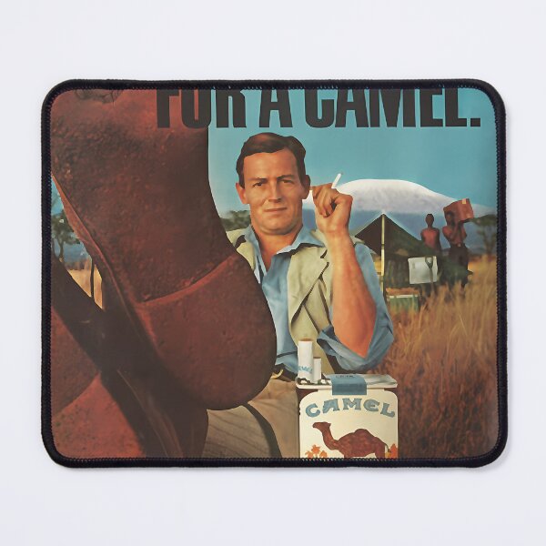 Item preview, Camel Cigarettes Ad designed and sold by VerdieBartell.