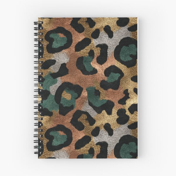 Item preview, Minimalistic Leopard Textile - Wildlife Pattern  - Birthday Gifts For Dad designed and sold by RoyalStarsPatts.