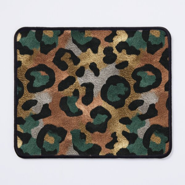 Item preview, Minimalistic Leopard Textile - Wildlife Pattern  - Birthday Gifts For Dad designed and sold by RoyalStarsPatts.