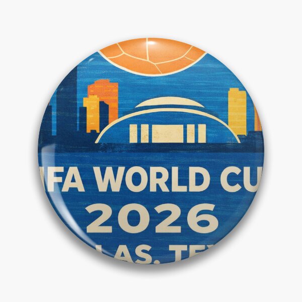 Item preview, Dallas Skyline - 2026 World Cup Concept Art designed and sold by garysworld.