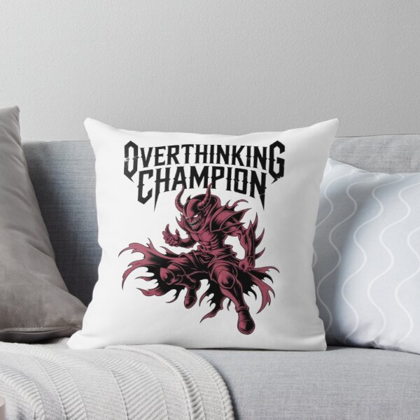 Item preview, Overthinking Champion – Dark Demon Streetwear Graphic designed and sold by NewUSShop.