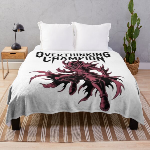 Item preview, Overthinking Champion – Dark Demon Streetwear Graphic designed and sold by NewUSShop.