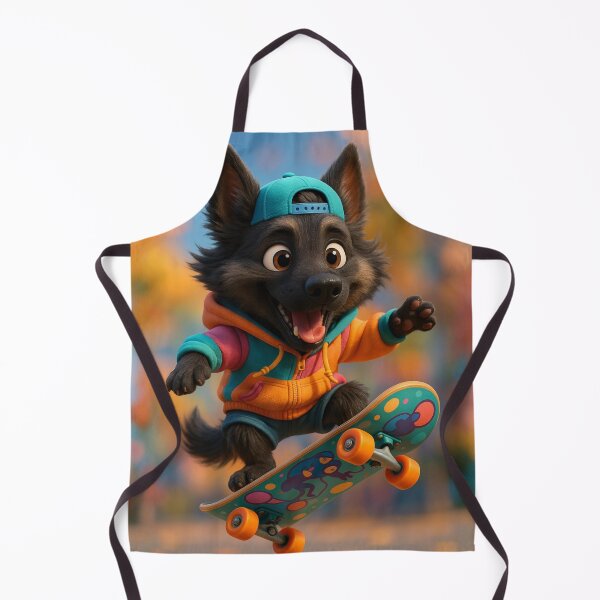 Item preview, Skater Sable German Shepherd designed and sold by Sillytoe.