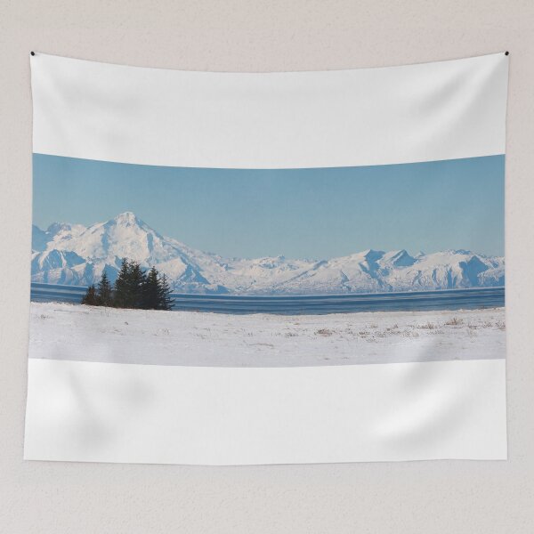 Item preview, Panoramic Mount Iliamna volcano II designed and sold by zumi.