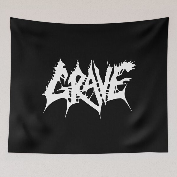 Item preview, Grave Logo Band Vintage designed and sold by VerdieBartell.