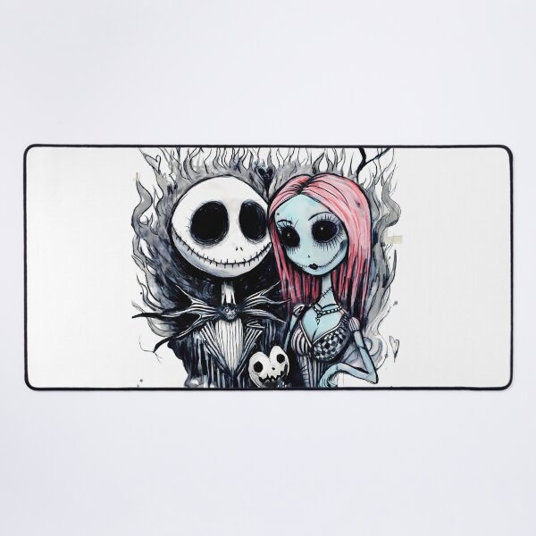 Item preview, You're My Twin Flame - Jack and Sally Inspired Gothic Art designed and sold by kitastylish.