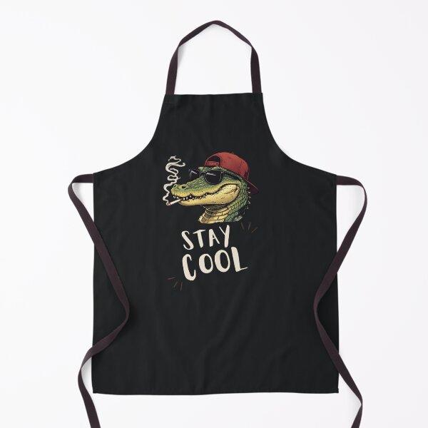 Item preview, Cool Crocodile – Funny Smoking Reptile Chill Street Style designed and sold by Taans-Creation.