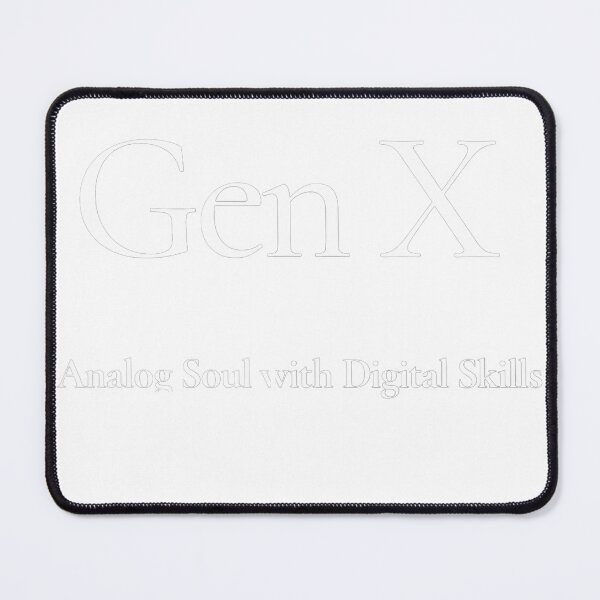 Item preview, GenX Analog Soul with Digital SkillsGenX Analog Soul with Digital Skills – Retro Tech Humor – 80s/90s Generation Pride designed and sold by TKOprintdesigns.