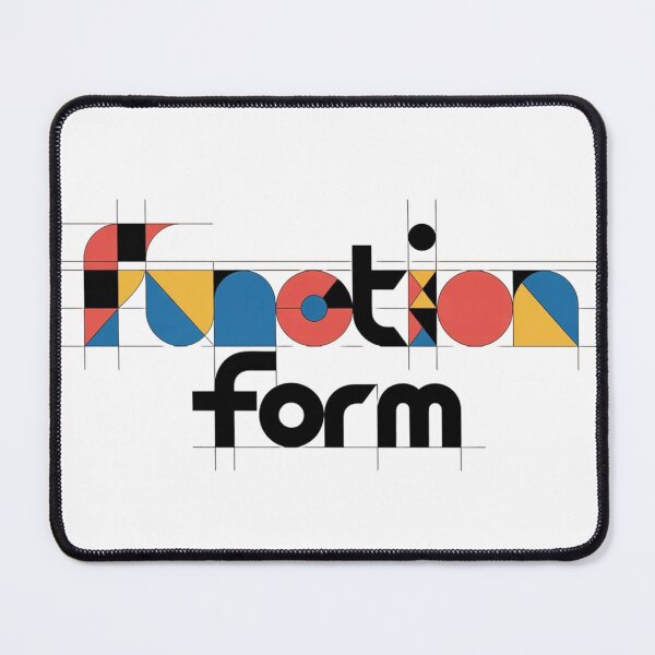 Item preview, Bauhaus FUNCTION FORM Geometric Poster designed and sold by Common-Standard.