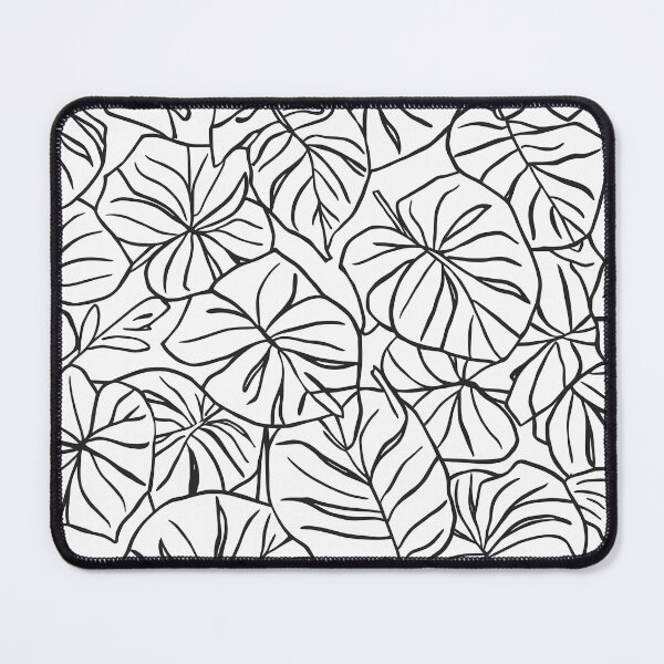 Item preview, Monstera Line Art Minimalist Leaves - Motif Jungle Ligne Fine designed and sold by ViralVibeLab.
