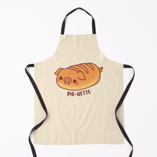 Item preview, Cute Pig Baguette Bread Pig-uette Funny designed and sold by rustydoodle.