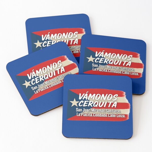 Item preview, VAMONOS CERQUITA - Puerto Rico Urban Tourism - San Juan List designed and sold by Urban-InkStudio.