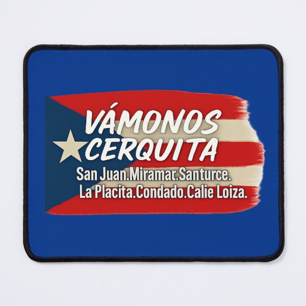 Item preview, VAMONOS CERQUITA - Puerto Rico Urban Tourism - San Juan List designed and sold by Urban-InkStudio.
