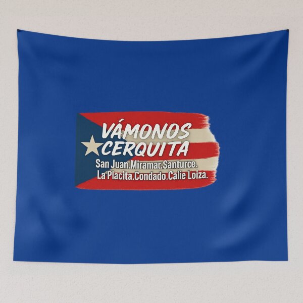 Item preview, VAMONOS CERQUITA - Puerto Rico Urban Tourism - San Juan List designed and sold by Urban-InkStudio.