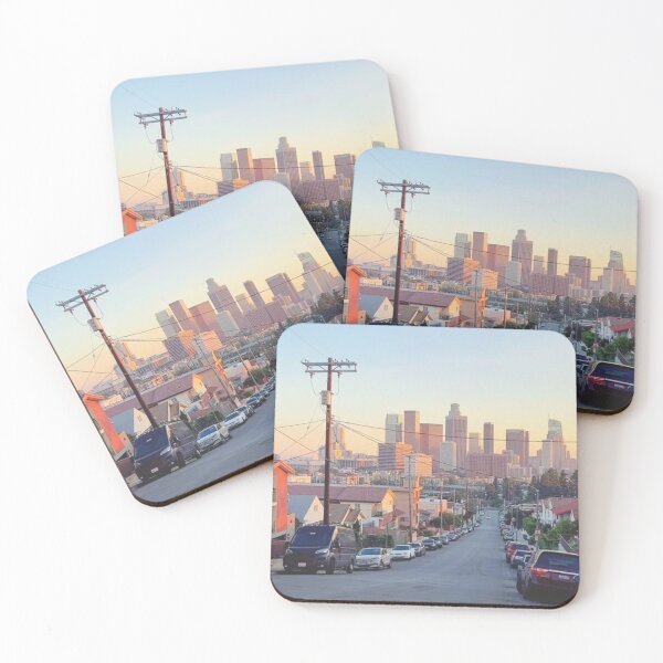 Item preview, Aesthetic Los Angeles Skyline designed and sold by Ameliatra Design.