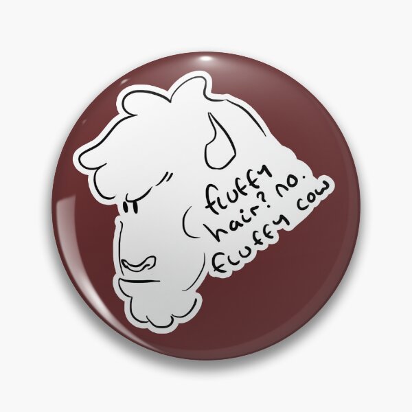 Item preview, Fluffy hair? No. Fluffy cow - Bison / Buffalo designed and sold by Smoshka.