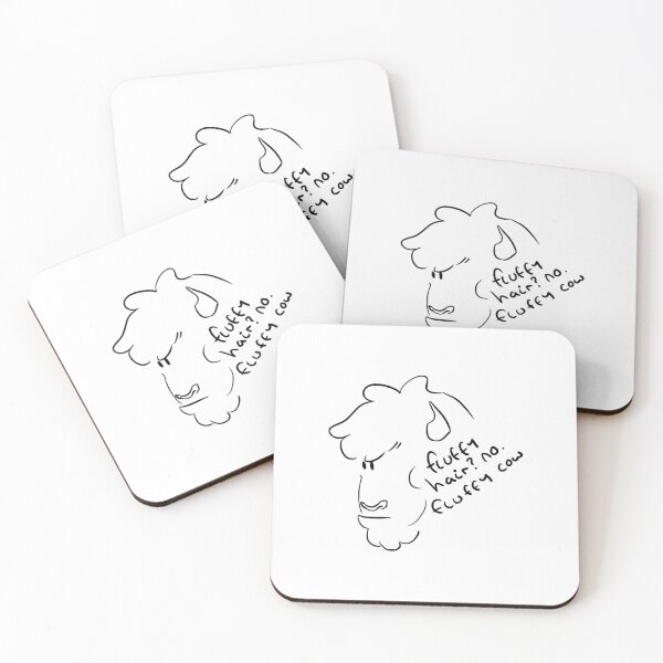 Item preview, Fluffy hair? No. Fluffy cow - Bison / Buffalo designed and sold by Smoshka.