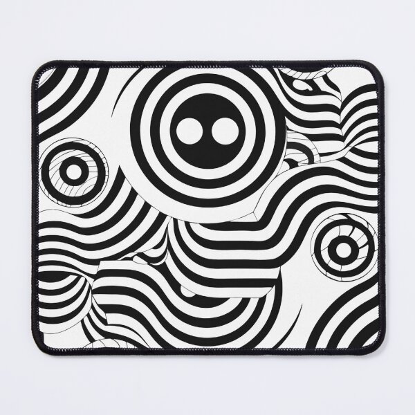 Item preview, A black and white abstract artwork featuring various circular patterns designed and sold by Creative88Art.