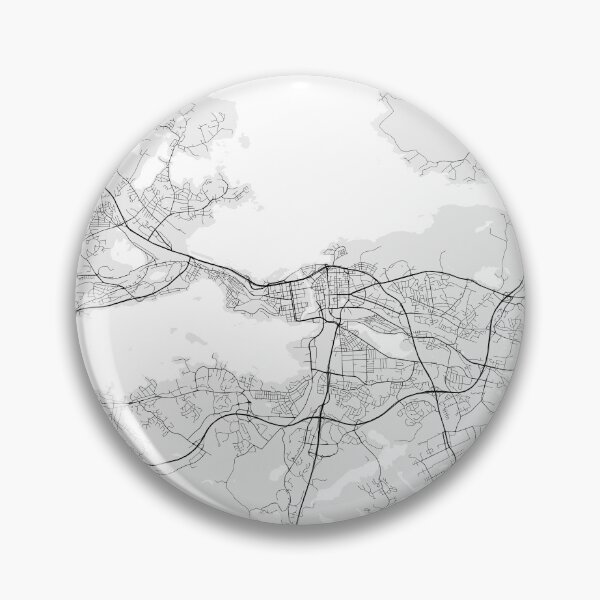 Item preview, Tampere City Map of Pirkanmaa, Finland - Minimalist designed and sold by deMAP.