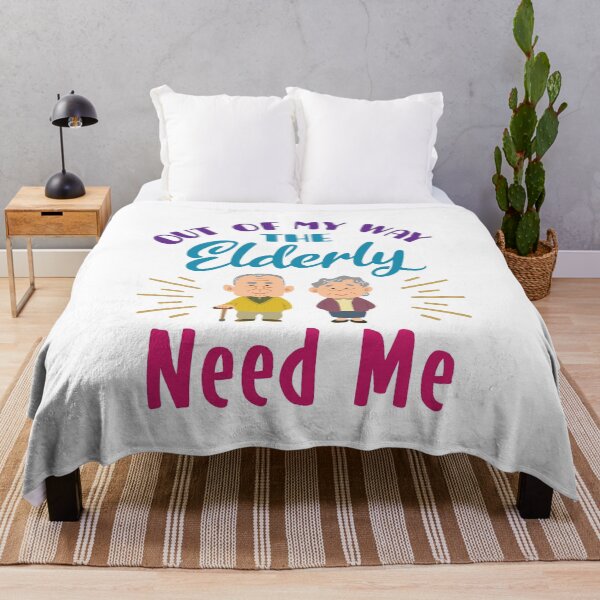 Item preview, Out of My Way the Elderly Need Me Caregiver designed and sold by jaygo.