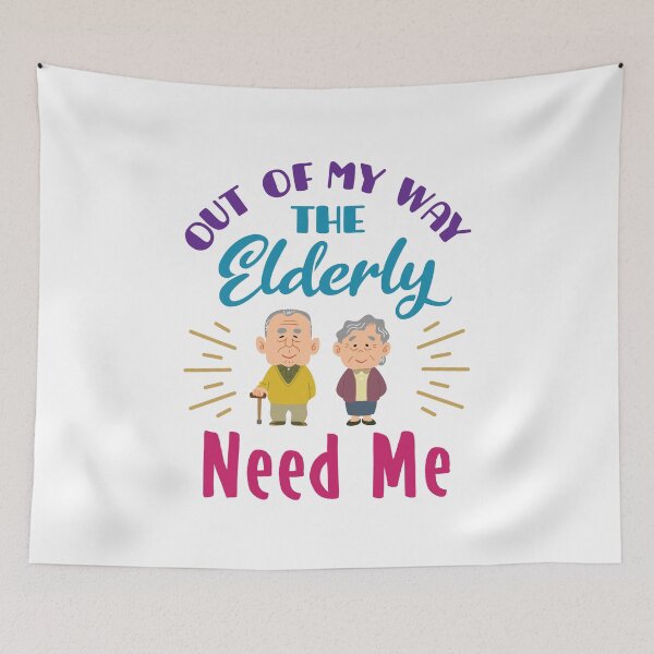 Item preview, Out of My Way the Elderly Need Me Caregiver designed and sold by jaygo.