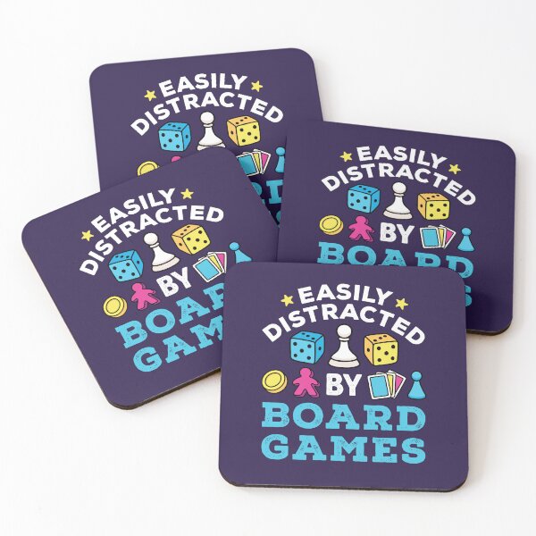 Item preview, Easily Distracted by Board Games designed and sold by jaygo.