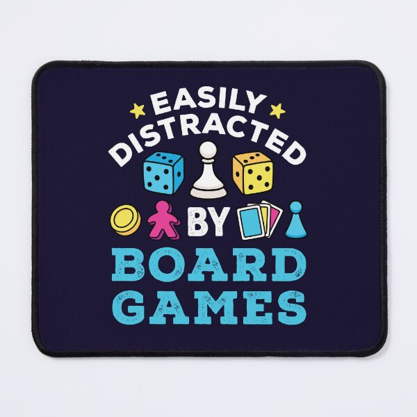 Item preview, Easily Distracted by Board Games designed and sold by jaygo.