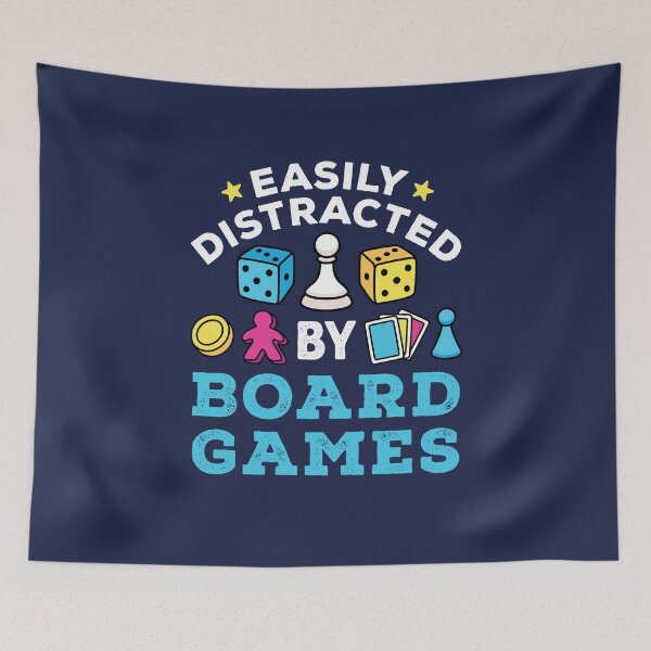 Item preview, Easily Distracted by Board Games designed and sold by jaygo.