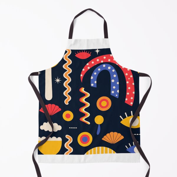 Item preview, A vibrant and playful abstract illustration with colorful shapes and patterns designed and sold by Creative88Art.