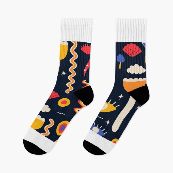Item preview, A vibrant and playful abstract illustration with colorful shapes and patterns designed and sold by Creative88Art.