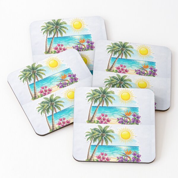 Item preview, SUNSET ON THE BEACH designed and sold by wayness96.