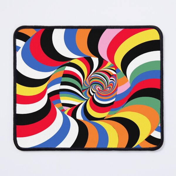Item preview, A vibrant and colorful abstract design with swirling patterns designed and sold by Creative88Art.