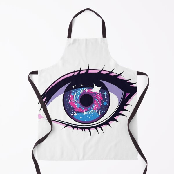 Item preview, Cosmic Galaxy Eye – Mystical Space Vision Aesthetic Sticker designed and sold by AD-NOVA!!!.